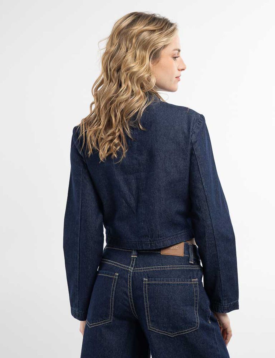 Chaqueta Denim Napole&oacute;n Mujer Icono