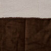 Plumón Flannel Sherpa Casanova Brown 2 Plazas