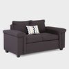 Juegos de Living Mons Sicilia Sofá 2 Cuerpos + Dos Sillones 1 Cuerpo Chocolate