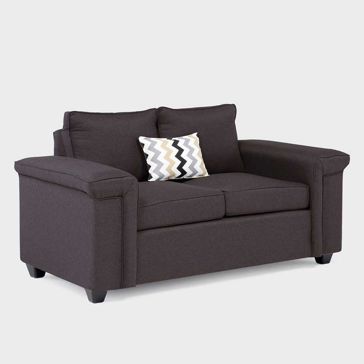 Juegos de Living Mons Sicilia Sofá 2 Cuerpos + Dos Sillones 1 Cuerpo Chocolate