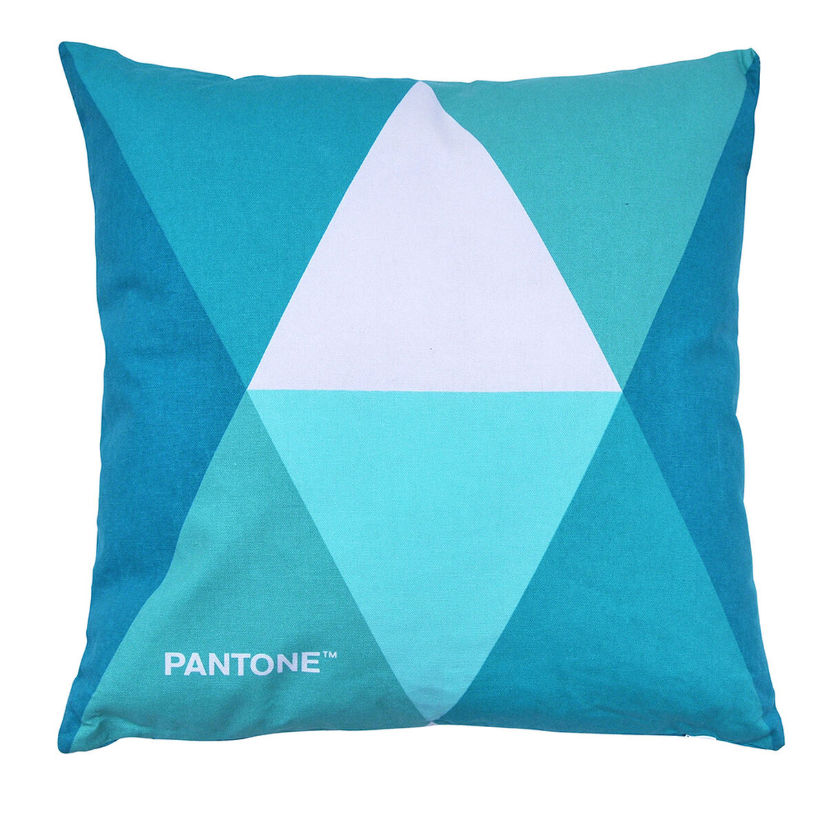 Cojín Pantone Algodón 40X40 Cm Turquesa