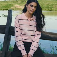 Sweater Mujer Icono Rosado