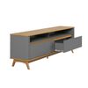 Rack TV Amuv Olmo Hasta 70" Gris