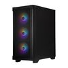 Gabinete BitFenix/ ​​Graft ATX / 4 Ventiladores /Negro
