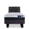 Cama Europea Flex 1,5 Plazas Nexus + Respaldo Modern