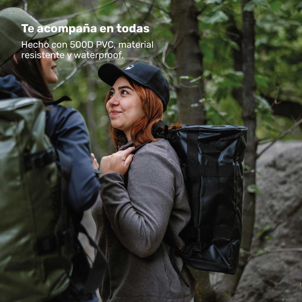 Bolso Deportivo Lhotse Duffel 30 Lts Negro