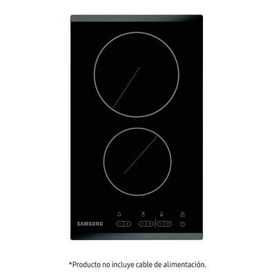 Encimera Eléctrica Samsung CTR432NB02/ZS 2 Quemadores
