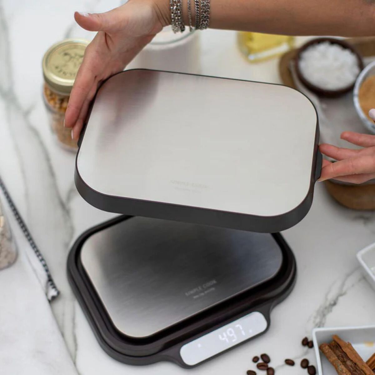 Balanza Digital SimpleCook 2 Escalas Amberes