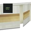 Mueble de Cocina Vekkahome Premium Smart 2 Cajones 8 Puertas Blanco