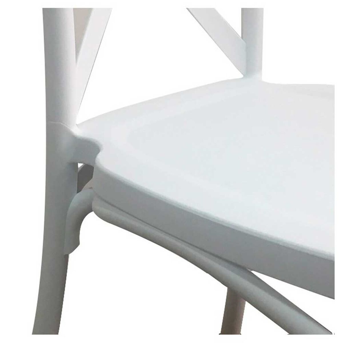 Pack 4 Sillas Idetex Stack Blanco