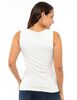 Polera Lisa Sin Mangas Mujer Zibel