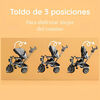 Triciclo Multifuncional 360° con Luces Lubabycas Gris