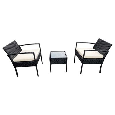 Imagen 2 del producto Set Terraza Di Poretti Design Livorno 2 Personas Negro