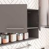 Mueble de Cocina Aereo Vekkahome Evandro 2 Puertas Blanco