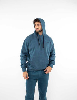 Imagen 1 del producto Polerón Deportivo Hombre Black County Azul, Melange, Negro