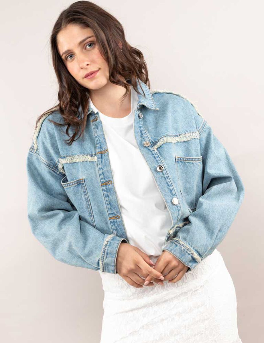 Chaqueta Denim Mujer Icono