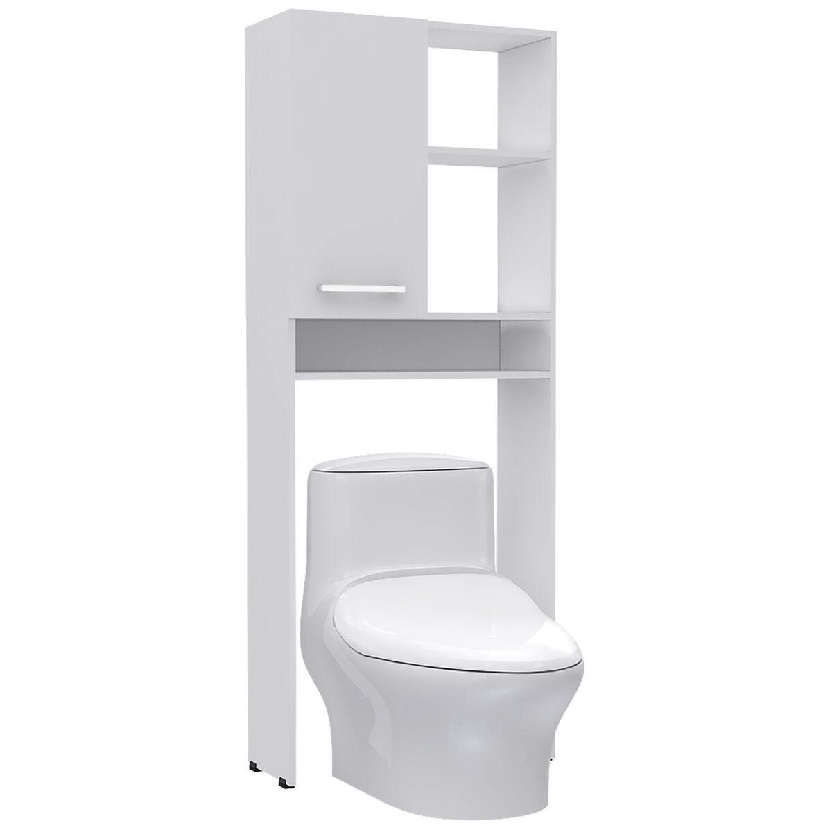 Set De Ba&ntilde;o TuHome Big Bath 5 Puertas Blanco