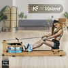 Máquina Remadora K-FIT Bogadora de Agua Valent