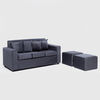 Juego de Living Almore Paris 3 Cuerpos Gris