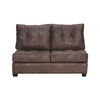 Sofá Seccional Innovamuebles Le Mans Doble Chaise XL 5 Cuerpos Café Envejecido