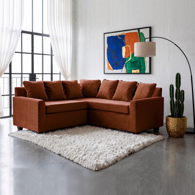 LATAM HOME Seccional Latam Home Lucca 3 Cuerpos Chocolate