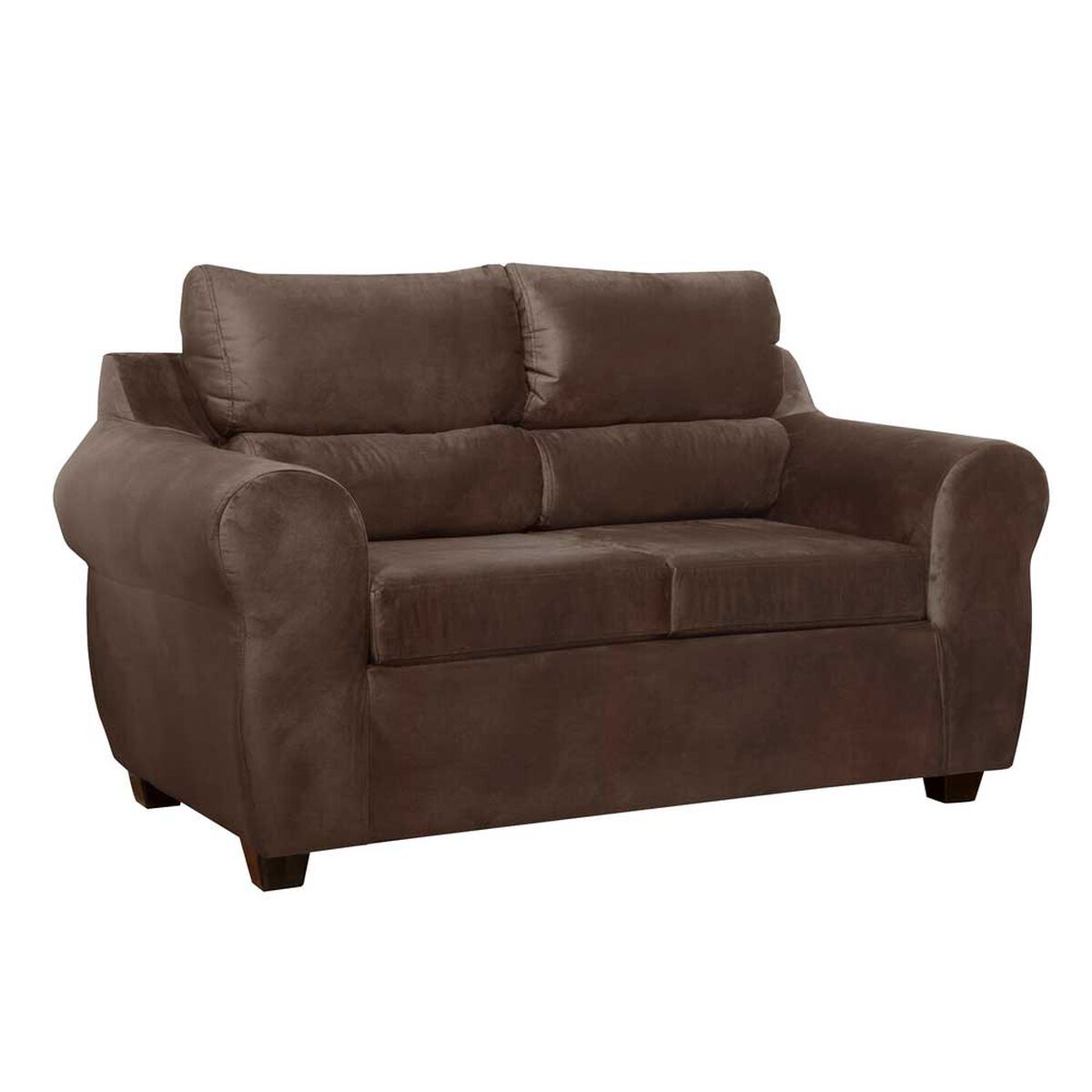 Juego de Living Mexx Muebles Dubai 5 Cuerpos Chocolate