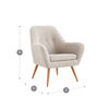 Poltrona Rosen Bartolo 1 Cuerpo Marfil