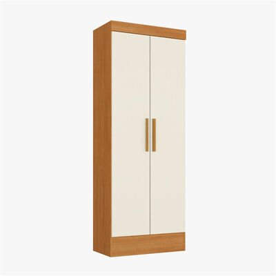 Closet Altavision Serido Off 2 Puertas Café Blanco