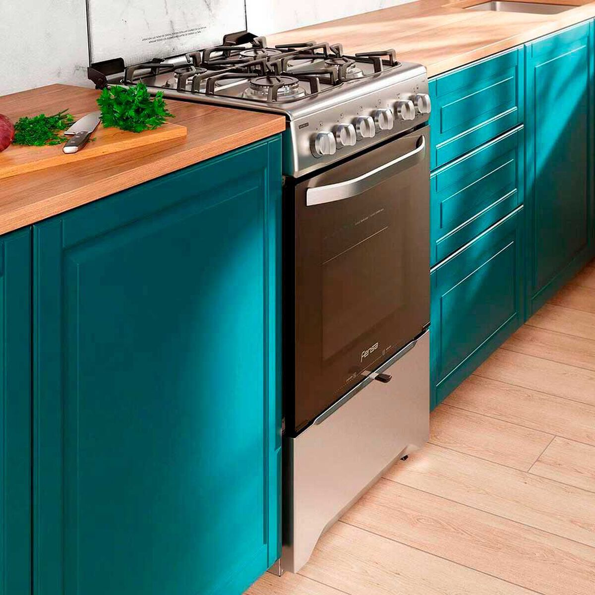 Cocina a Gas Fensa F 2606 T 4 Quemadores