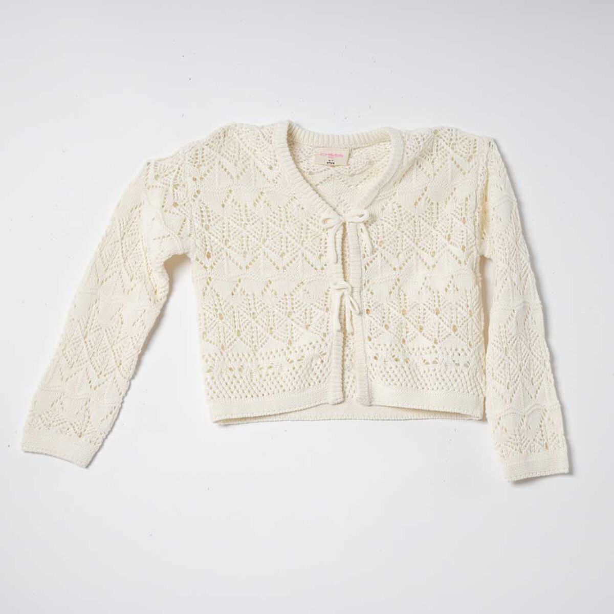 Sweater Tejido Ni&ntilde;a Chess
