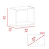 Mueble para Microondas Tuhome Eco Blanco 