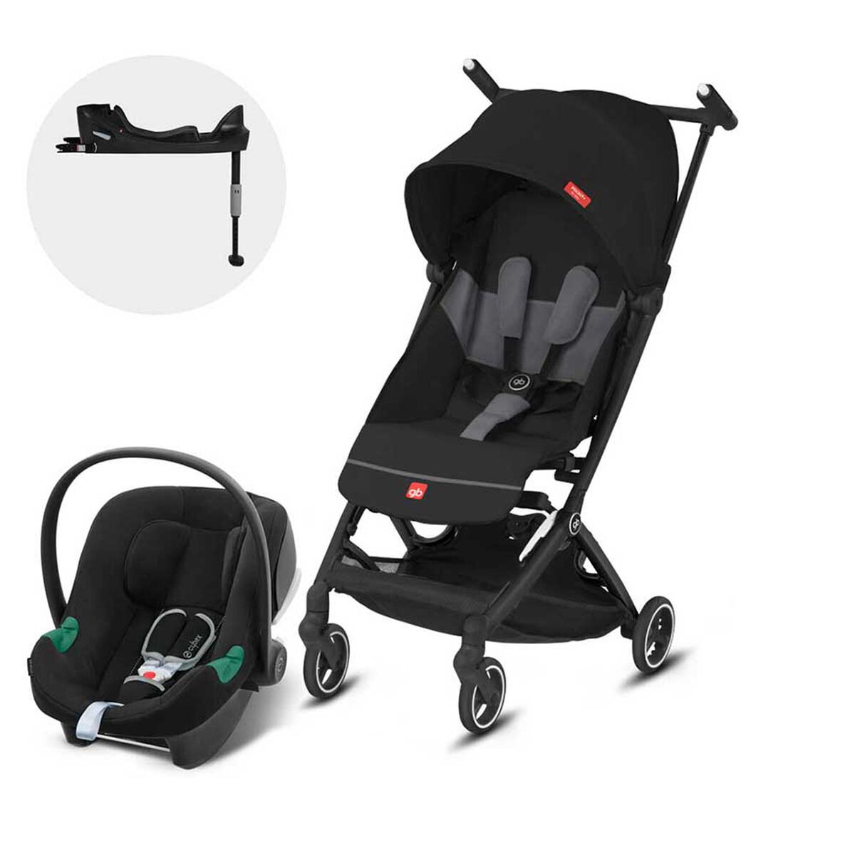 Coche Travel TS Pockit Plus AC Negro Gb