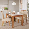 Juego de Comedor Daniels Estela 4 Sillas Blanco