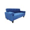 Sofá Cama Deco Class Esparta 3 Cuerpos Azul