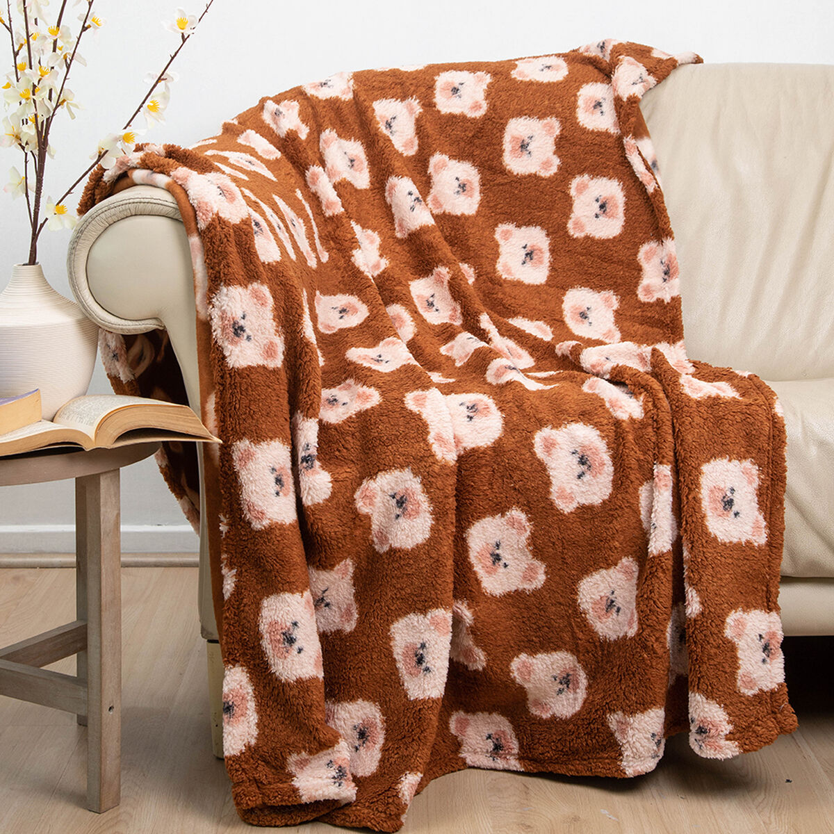 Manta de Poli&eacute;ster Doral 127 x 152 cm Softy Dise&ntilde;o 2