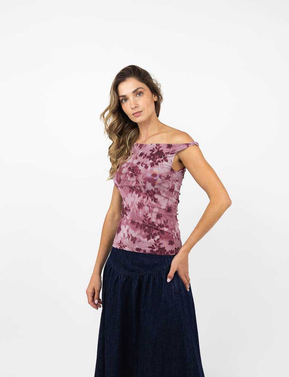 Polera Sin Mangas Mujer Zibel