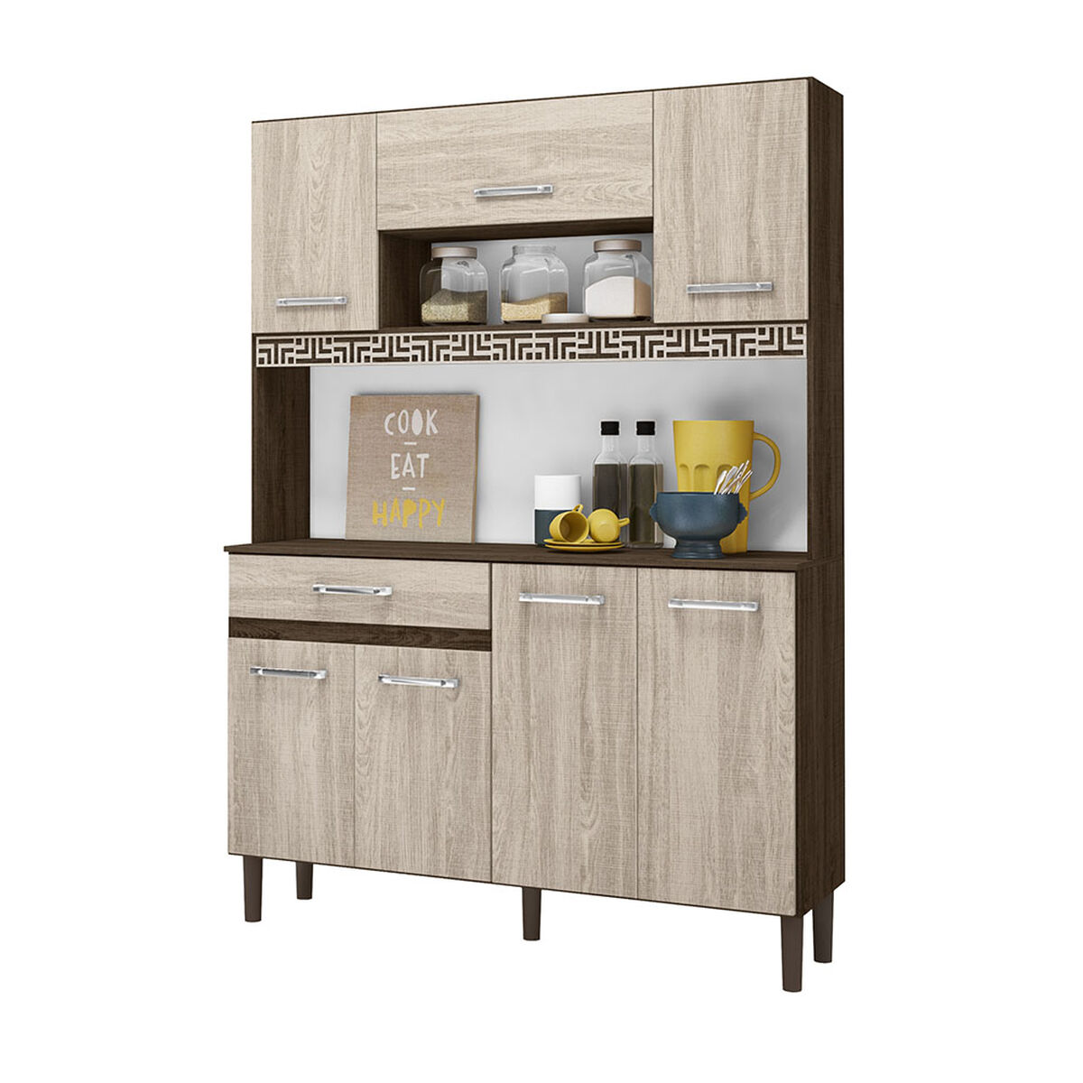 Mueble de Cocina Favatex Favatex Kit 120 Victoire 7 Puertas 1 Cajón