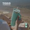 Vaso T&eacute;rmico Tumbler Lhotse Acero Inoxidable con Tapa 1180ml Verde