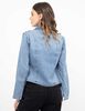 Blusa Denim Manga Larga Mujer Soviet
