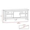 Rack TV Hasta 65" + Mesa de Centro TuHome Essential Wengue