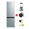 Combo Refrigerador Frío Directo Midea MDRB369FGE50 259 lts. + Licuadora Midea BL6006 1,5 lts. + Parlante Bluetooth Blik Move Negro + Set de Copas Cristar Versalles 300,0 cc. Y 330,2 cc.