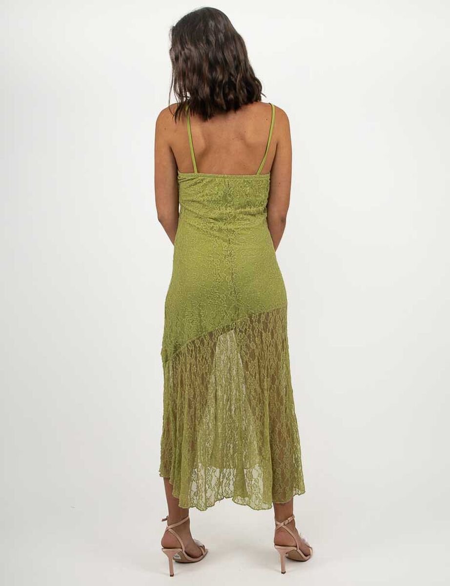Vestido Maxi Sin Mangas Mujer Icono