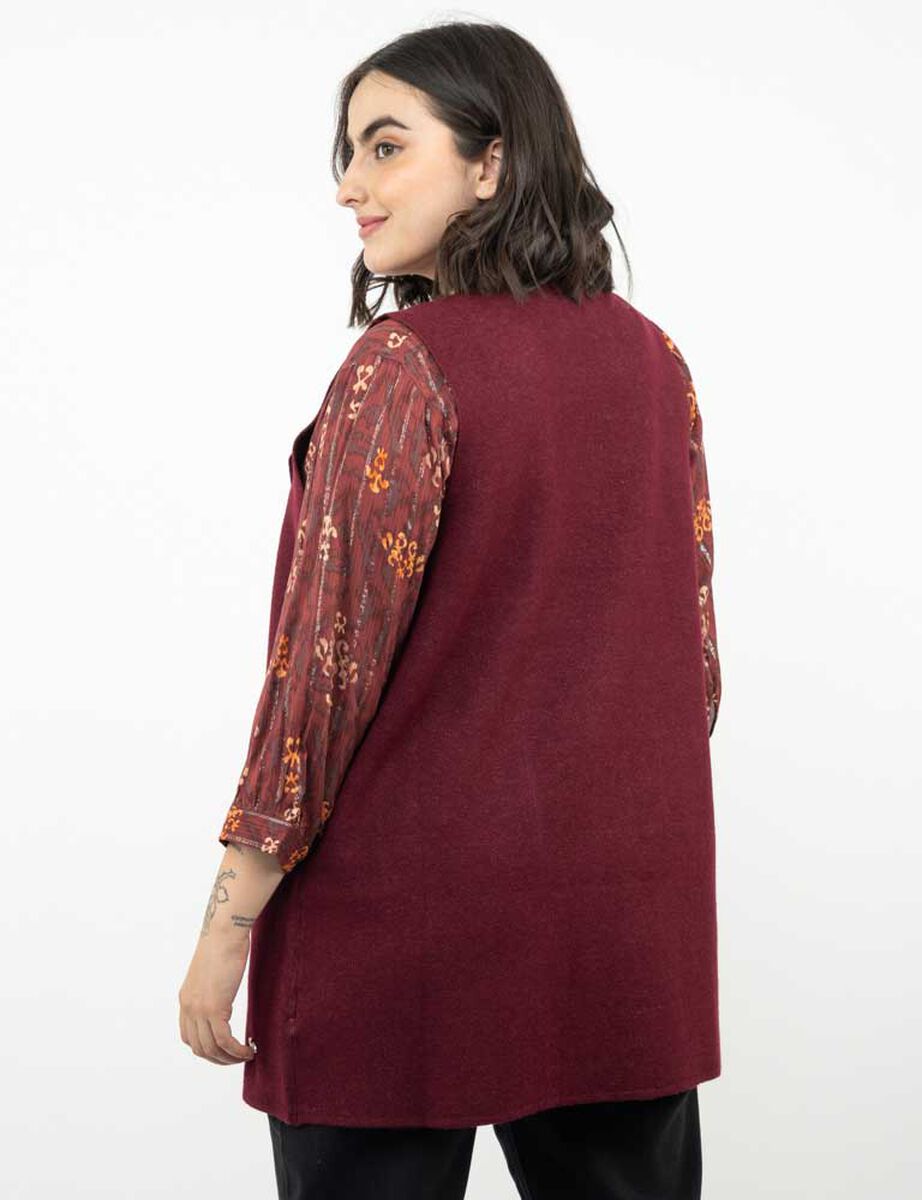 Sweater Sin Mangas Mujer Extralindas