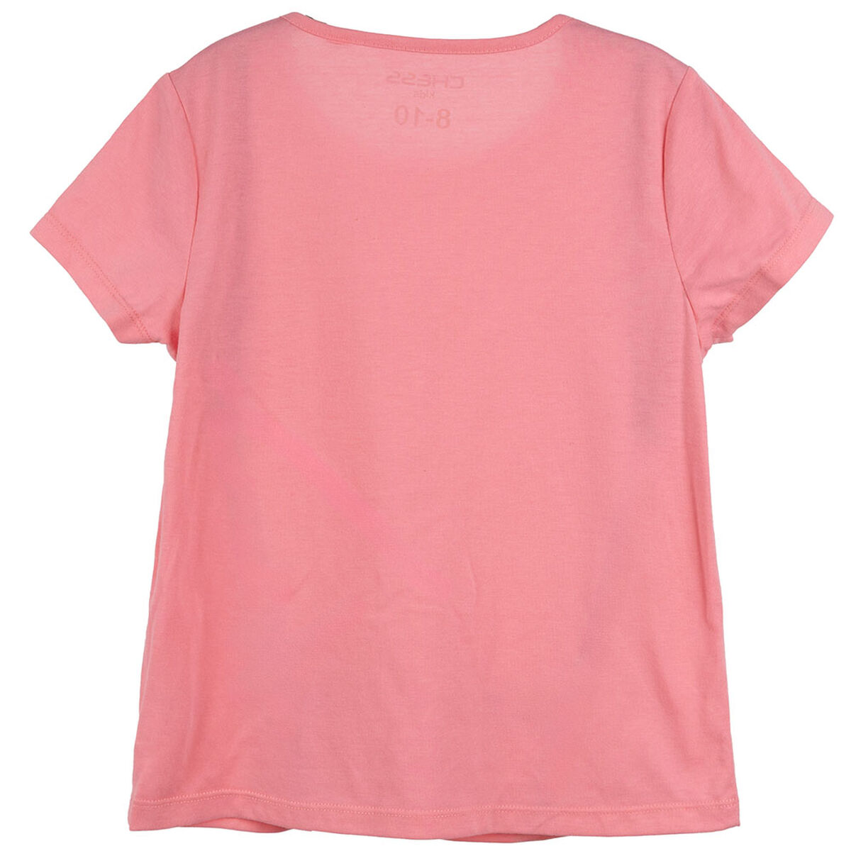Polera Manga Corta Niña Chess
