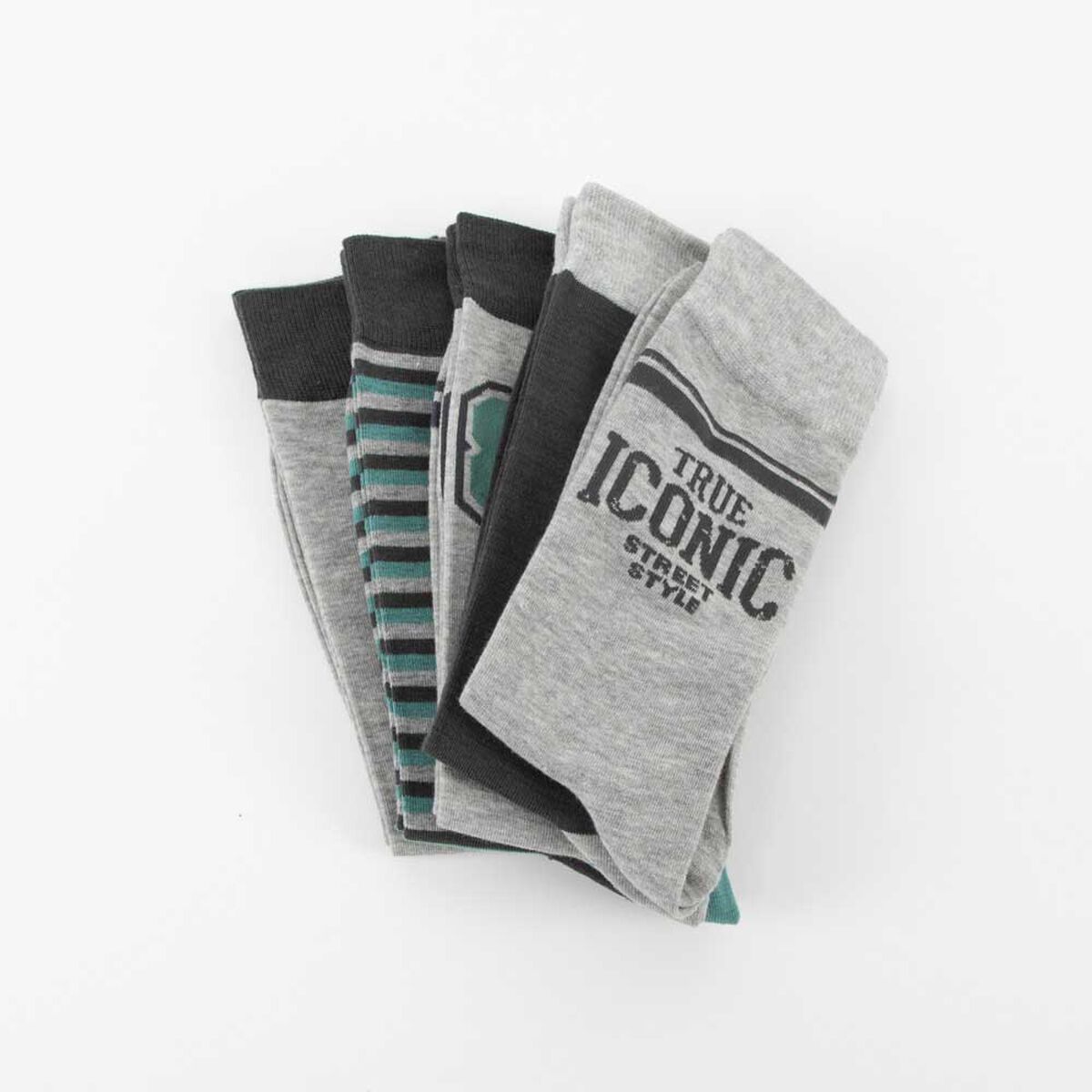 Pack 5 Calcetines Hombre Icono