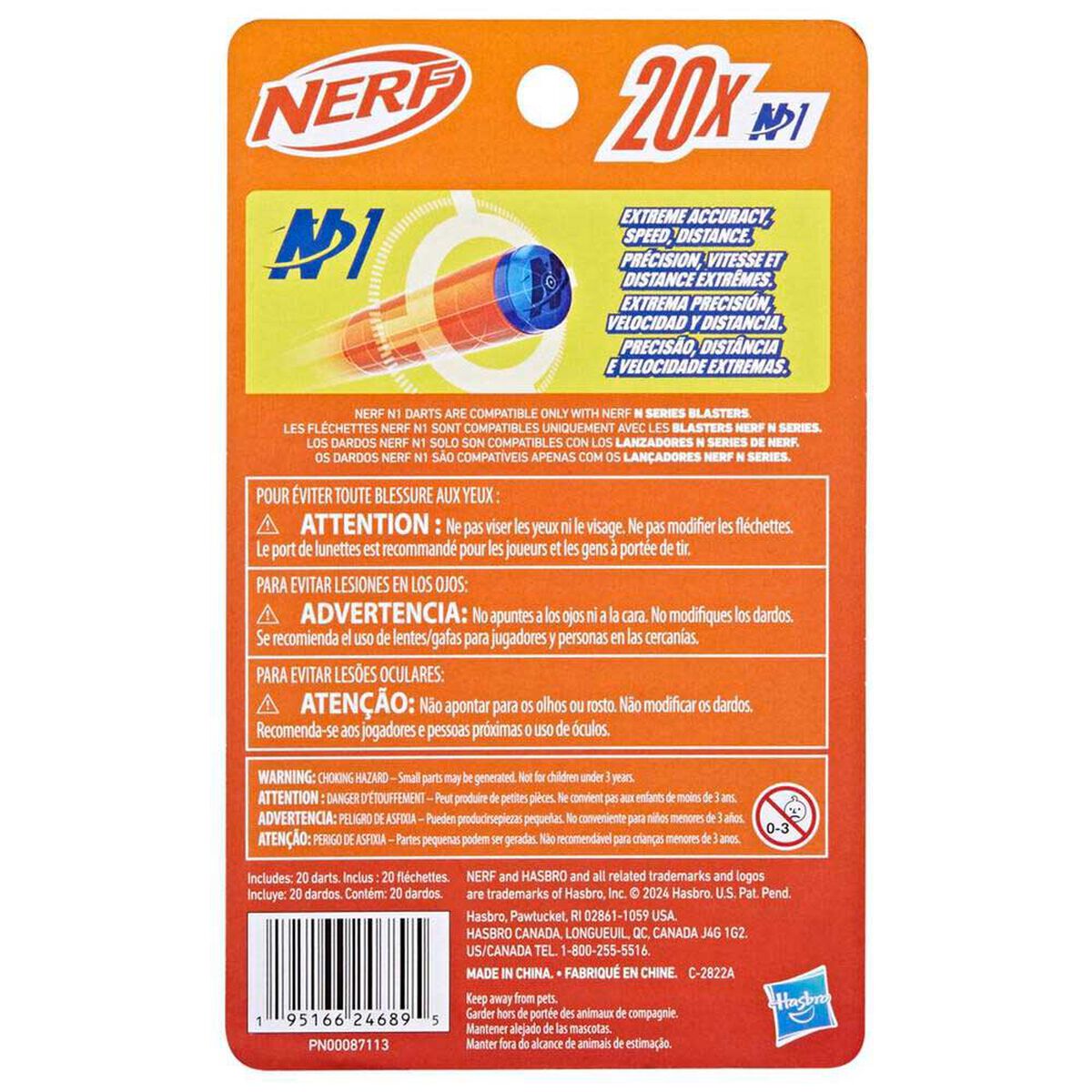 Dardos Nerf N Series 20 Unidades