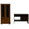 Set Vitrina + Arrimo 