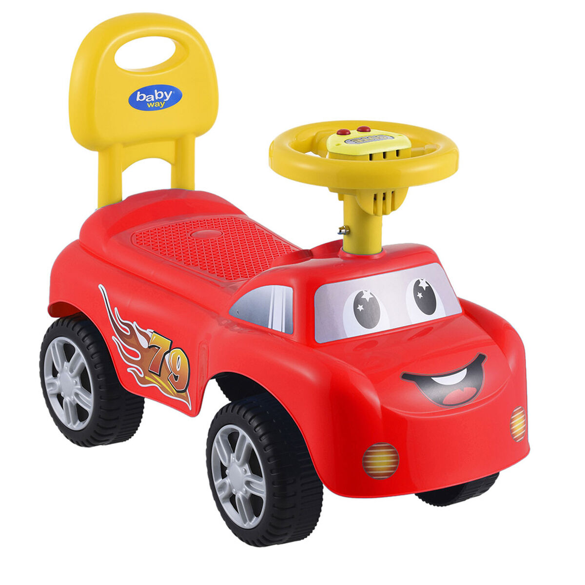 Correpasillos Musical Baby Way Rojo