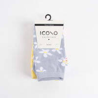 Pack 3 Calcetines Largo Mujer Icono Surtido