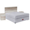 Cama Americana 2 Plazas Atlantis + Set Maderas Madrid